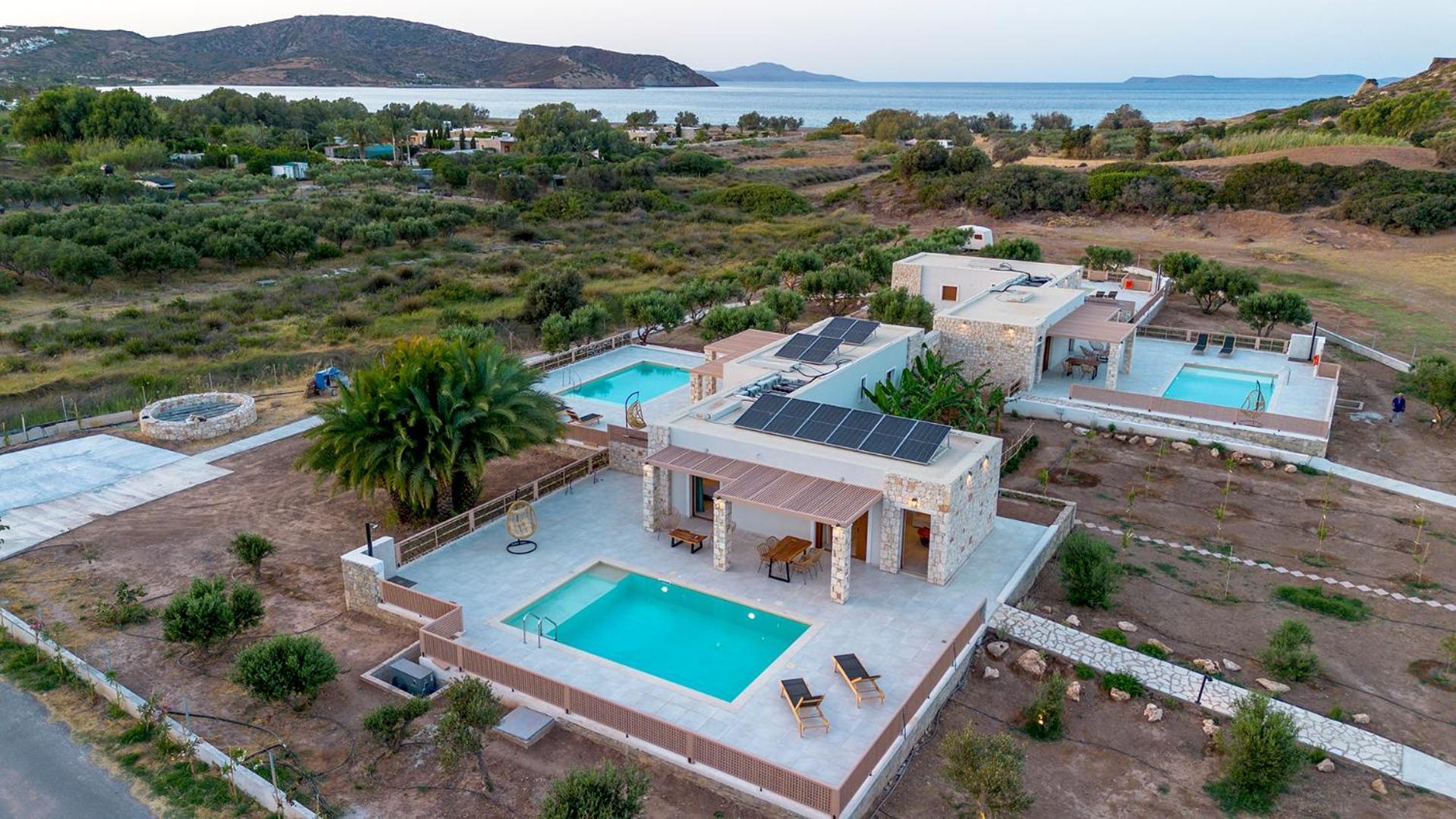 Kastri Hill Luxury Villas Palaikastro Exterior foto
